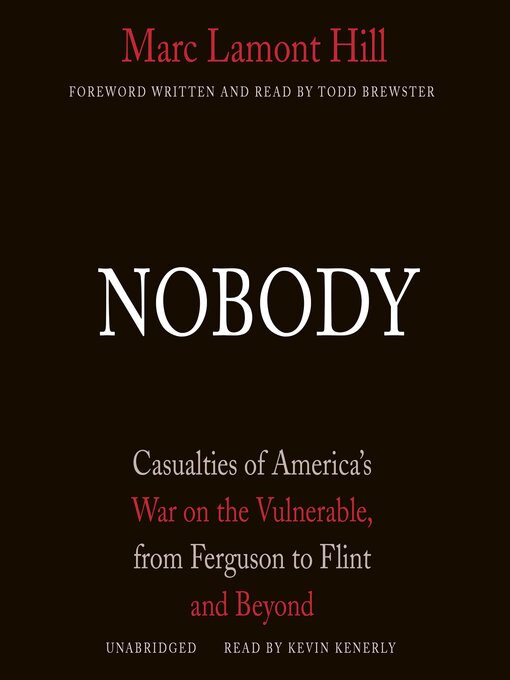 Title details for Nobody by Marc Lamont Hill - Available